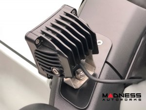 Ford Bronco Lighting Upgrade - ZROADZ - A-Pillar Dual Mount - 3in White LED Pods